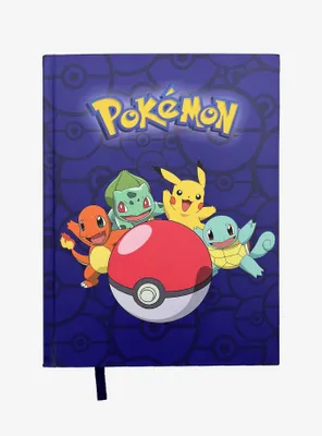 Pokémon Starters Hardcover Journal