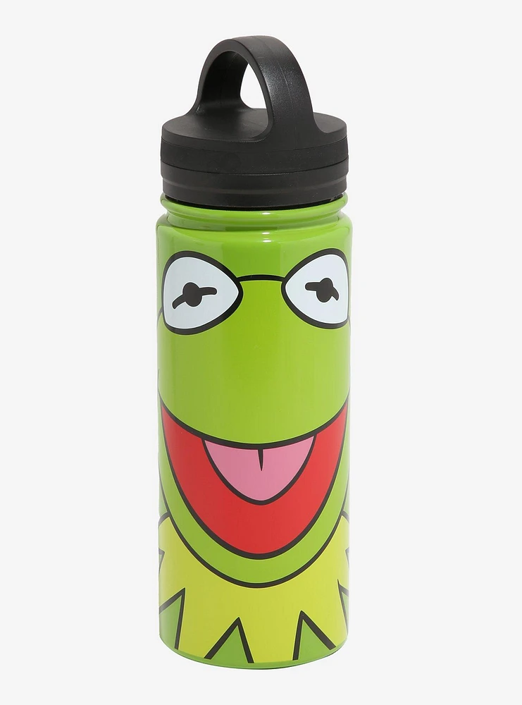 Disney The Muppets Kermit Face Stainless Steel Water Bottle