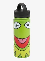 Disney The Muppets Kermit Face Stainless Steel Water Bottle