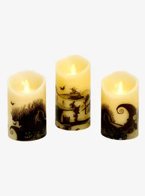 Disney The Nightmare Before Christmas Scenic LED Candle Set