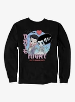 Universal Monsters Date Night Fang Out Sweatshirt