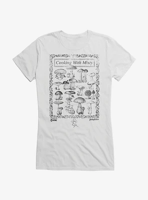 Yellowjackets Cooking With Misty Mushroom Girls T-Shirt