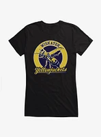 Yellowjackets Wiskayok Mascot Girls T-Shirt