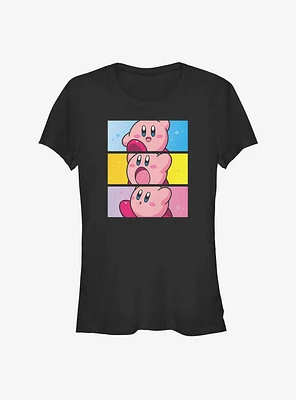 Kirby Panel Stack Girls T-Shirt