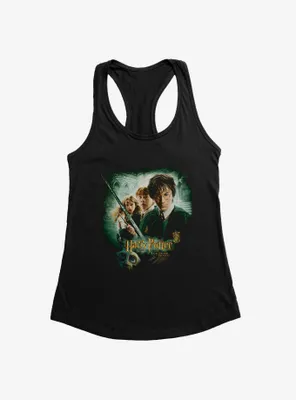 Harry Potter Chamber Of Secrets Movie Poster Womens Tank Top
