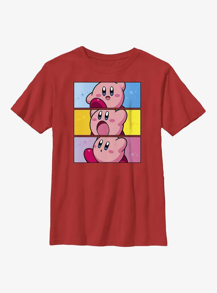 Kirby Panel Stack Youth T-Shirt