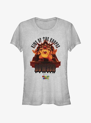 The Super Mario Bros. Movie King Bowser Statue Girls T-Shirt