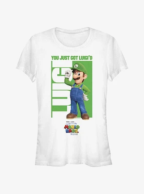 The Super Mario Bros. Movie You Just Got Luigi'd Girls T-Shirt