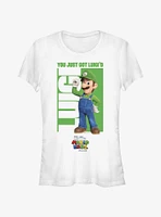 The Super Mario Bros. Movie You Just Got Luigi'd Girls T-Shirt