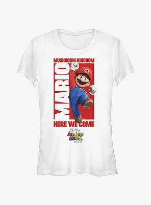 The Super Mario Bros. Movie To Mushroom Kingdom Girls T-Shirt