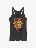 the Super Mario Bros. Movie Bowser King of Koopas Poster Girls Tank