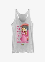 The Super Mario Bros. Movie Peach She Can Do Anything Girls Tank