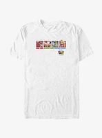 The Super Mario Bros. Movie Big Adventure Toad Luigi & Princess Peach T-Shirt