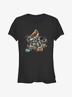 the Legend of Zelda: Tears Kingdom Bokoblin Boss Girls T-Shirt