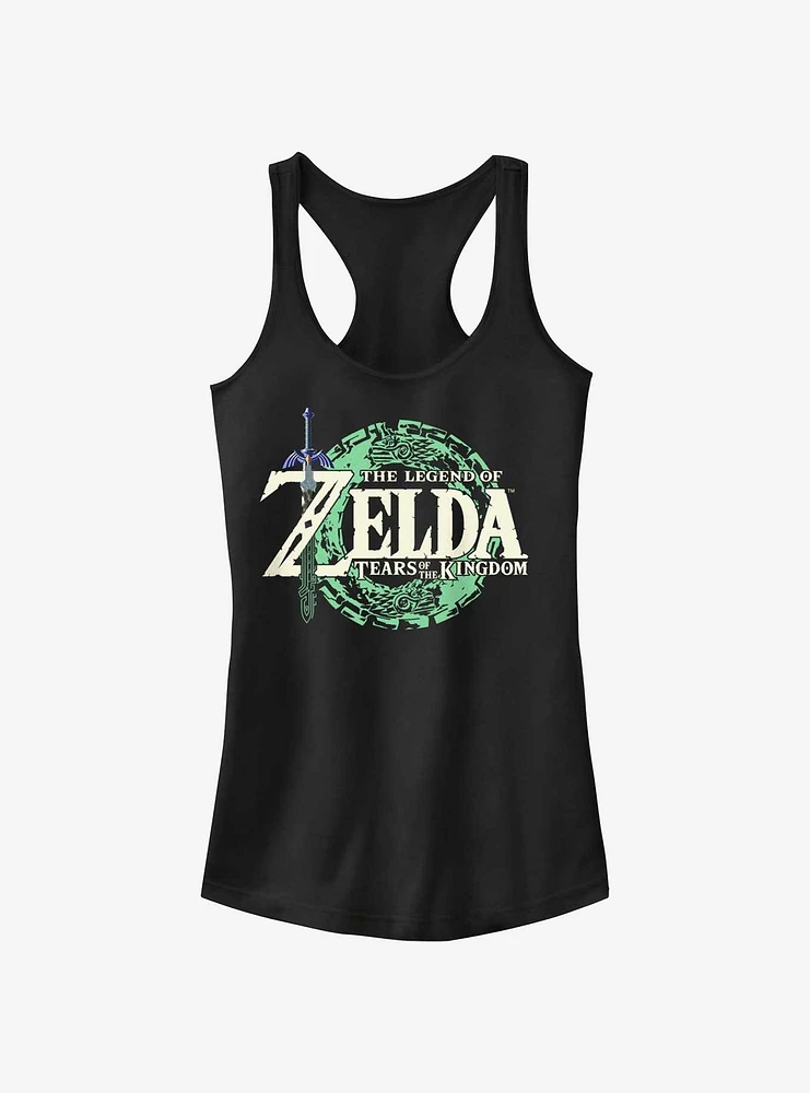 the Legend of Zelda: Tears Kingdom Logo Girls Tank