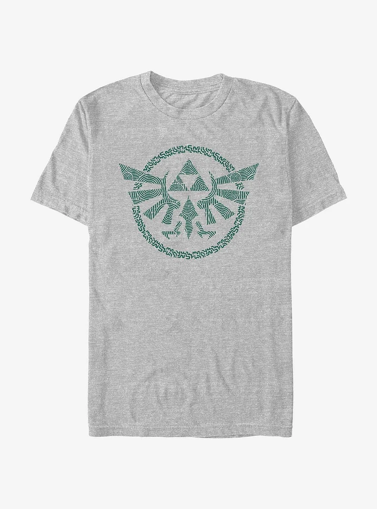 the Legend of Zelda: Tears Kingdom Hyrule Crest T-Shirt