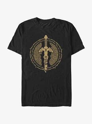 the Legend of Zelda: Tears Kingdom Master Sword Icon T-Shirt