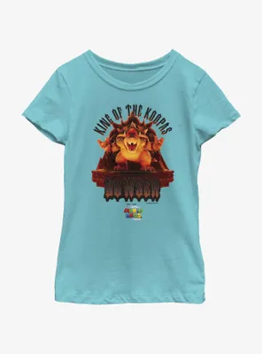 The Super Mario Bros. Movie King Bowser Statue Youth Girls T-Shirt