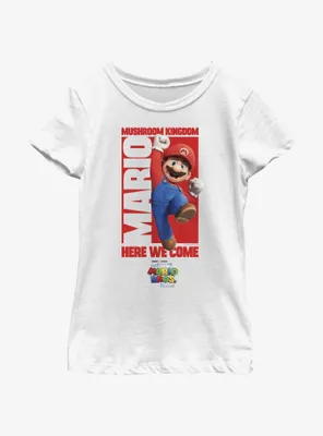 The Super Mario Bros. Movie To Mushroom Kingdom Youth Girls T-Shirt