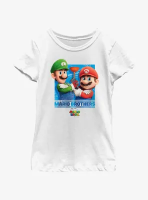 The Super Mario Bros. Movie Brothers Youth Girls T-Shirt