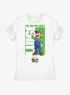 The Super Mario Bros. Movie You Just Got Luigi'd Womens T-Shirt
