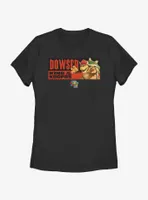 The Super Mario Bros. Movie Bowser King of Koopas Womens T-Shirt