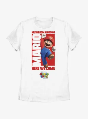 The Super Mario Bros. Movie To Mushroom Kingdom Womens T-Shirt
