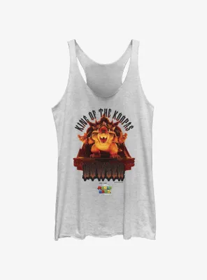 The Super Mario Bros. Movie King Bowser Statue Womens Tank Top
