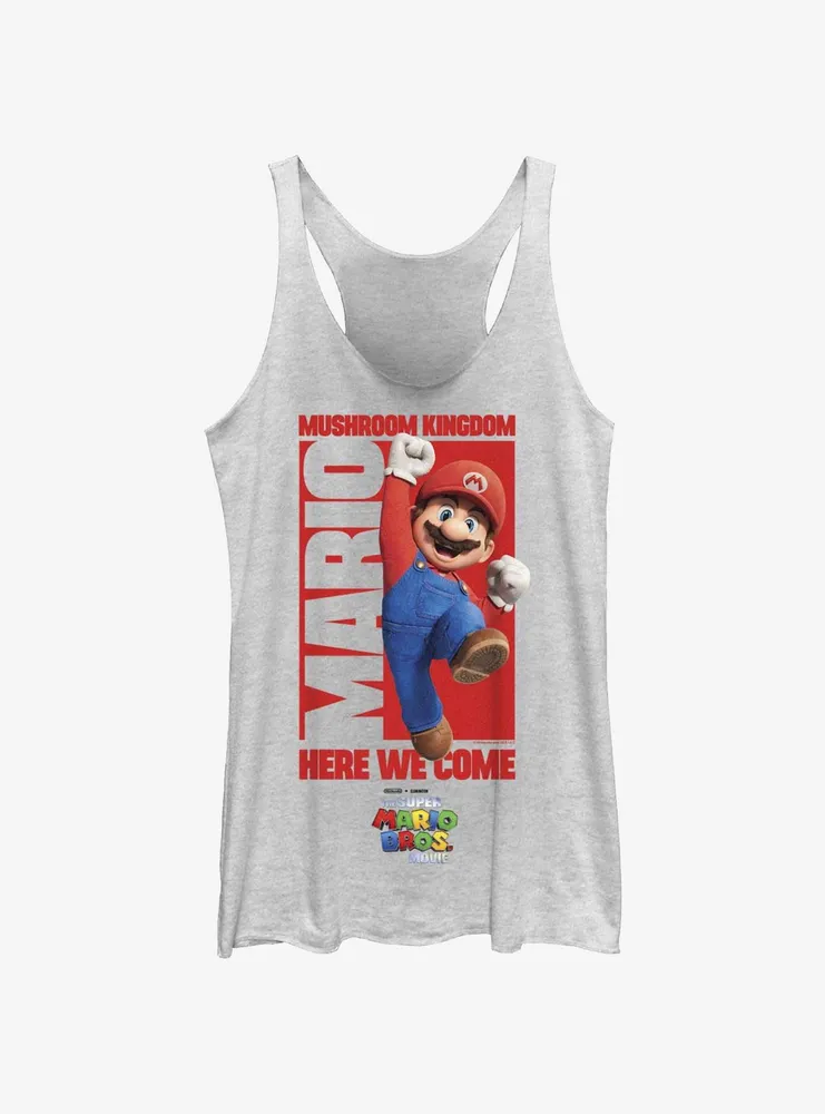 The Super Mario Bros. Movie To Mushroom Kingdom Womens Tank Top