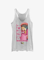 The Super Mario Bros. Movie Peach She Can Do Anything Womens Tank Top