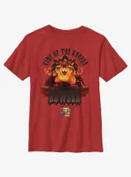 The Super Mario Bros. Movie King Bowser Statue Youth T-Shirt