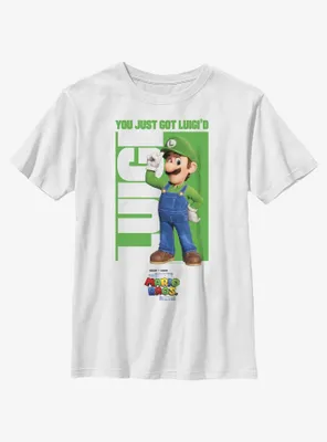 The Super Mario Bros. Movie You Just Got Luigi'd Youth T-Shirt