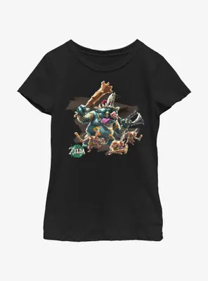 The Legend of Zelda Bokoblin Boss Youth Girls T-Shirt