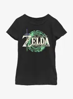 the Legend of Zelda: Tears Kingdom Logo Youth Girls T-Shirt