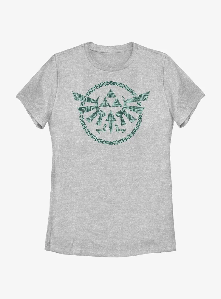 The Legend of Zelda Hyrule Crest Womens T-Shirt