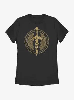 The Legend of Zelda Master Sword Icon Womens T-Shirt