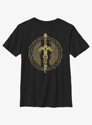 The Legend of Zelda Master Sword Icon Youth T-Shirt