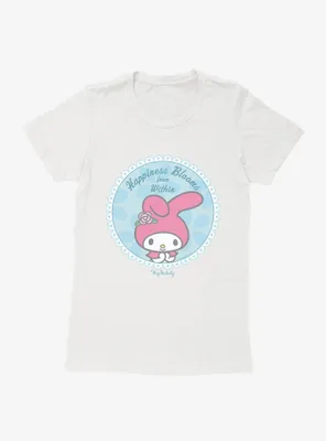 My Melody Happiness Blooms From Within Womens T-Shirt