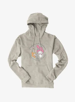 My Melody Friends Give Each Other Flowers Hoodie