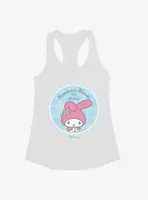 My Melody Happiness Blooms From Within Womens Tank Top