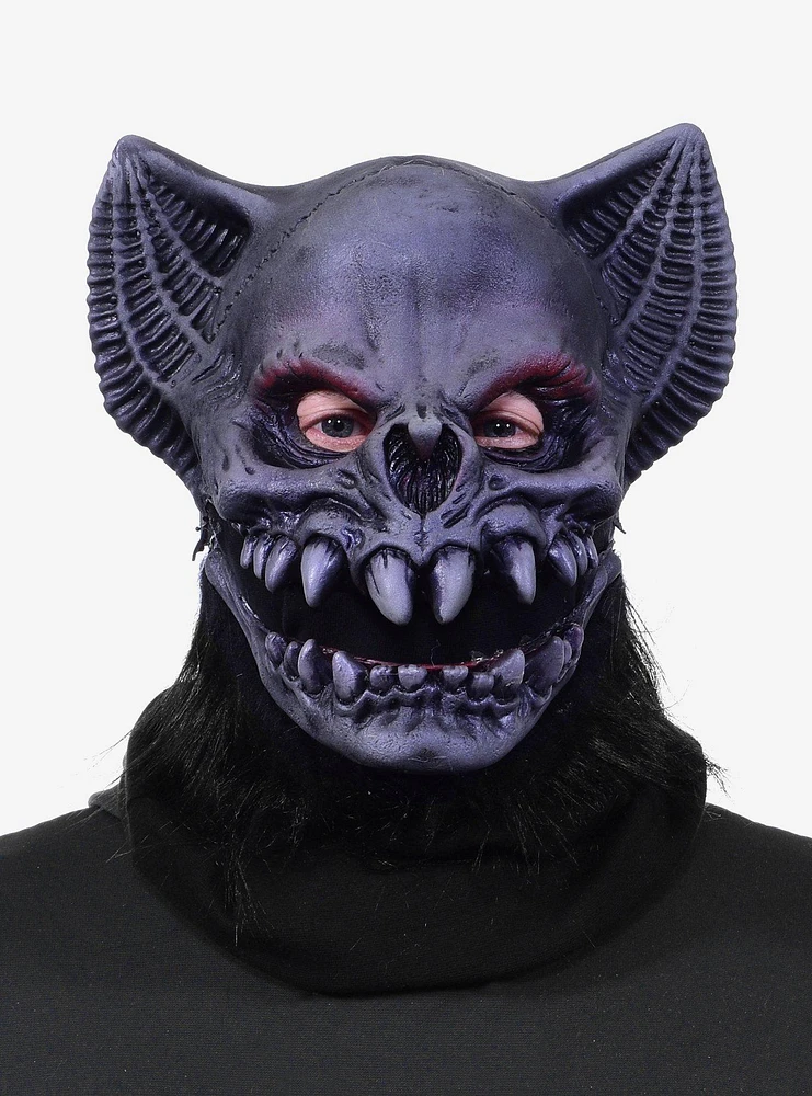 Purple Fruit Bat Mask