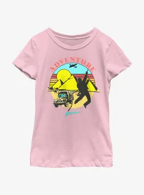 Indiana Jones The Desert Chase Adventure Youth Girls T-Shirt BoxLunch Web Exclusive