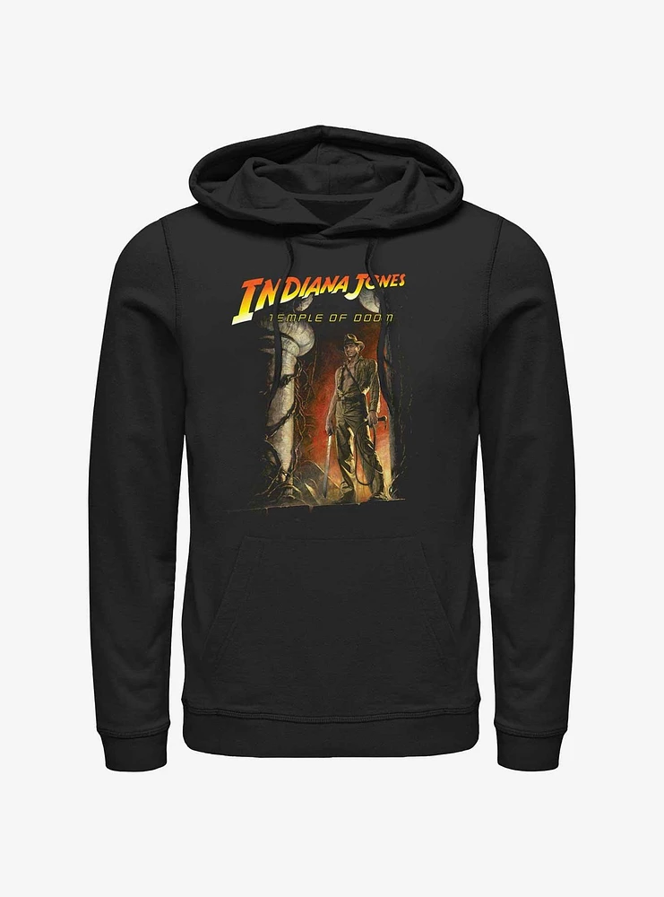 Indiana Jones and the Temple of Doom Poster Hoodie