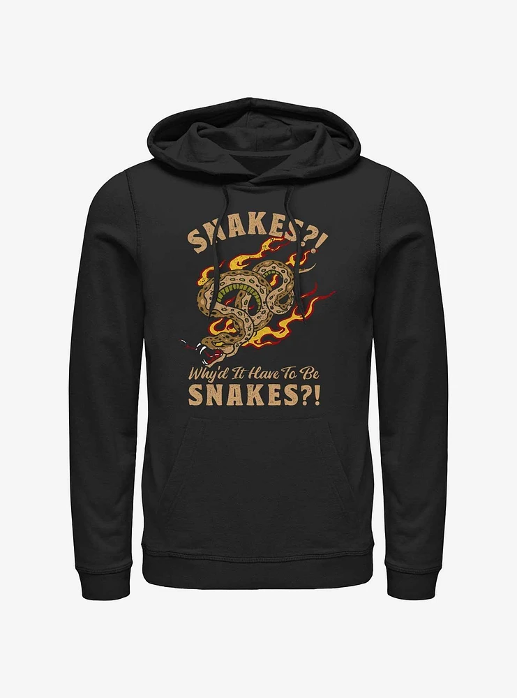 Indiana Jones Why'd It Have To Be Snakes Hoodie