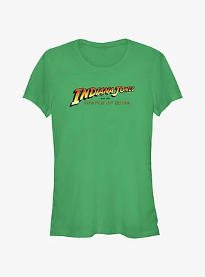 Indiana Jones and the Temple of Doom Logo Girls T-Shirt