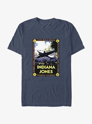 Indiana Jones Cities Postal T-Shirt