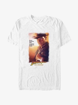 Indiana Jones and The Last Crusade Man With Hat T-Shirt