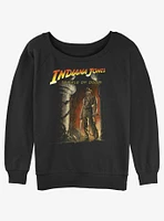 Indiana Jones and the Temple of Doom Poster Girls Slouchy Sweatshirt