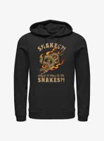 Indiana Jones Why'd It Have To Be Snakes Hoodie