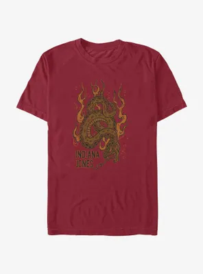 Indiana Jones Flaming Snakes T-Shirt